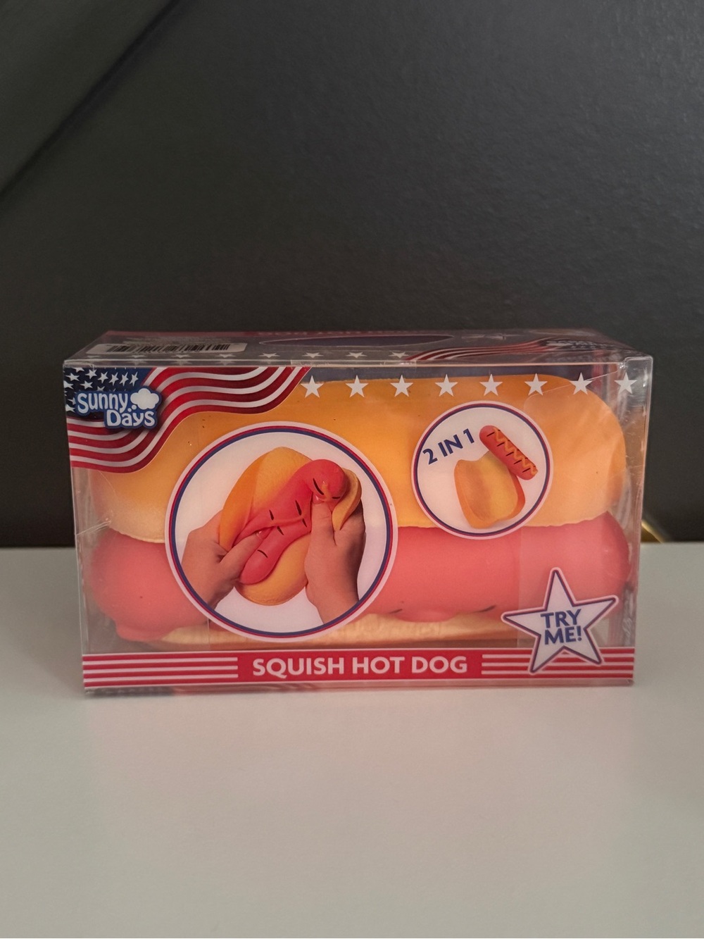 Sunny Days Squish Hot Dog